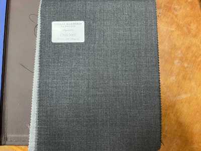 CNB3007 CANONICO Standard Super120's Gray Solid