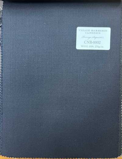 CNB0002 CANONICO Standard Super150's REVENGE Dark Navy Solid