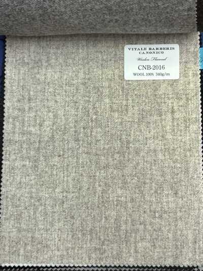 CNB2016 CANONICO Standard WOOLEN FLANNEL Light Beige Plain