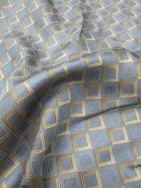 AI-5 Silk Jacquard Check Pattern Grey [outlet][Textile] Yamamoto(EXCY) Sub Photo