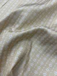 AI-6 Silk Jacquard Floral Pattern Beige [outlet][Textile] Yamamoto(EXCY) Sub Photo