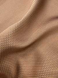 AI-10 Silk Jacquard Moss Stitch Pattern Brown [outlet][Textile] Yamamoto(EXCY) Sub Photo