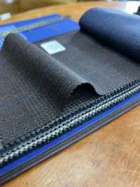 54CN5108 CANONICO 21μ MOULINE' SAXONY Brown Glen Check[Textile] CANONICO Sub Photo