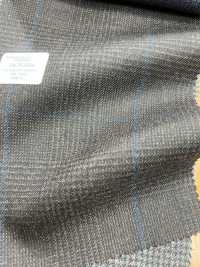 54CN5108 CANONICO 21μ MOULINE' SAXONY Brown Glen Check[Textile] CANONICO Sub Photo