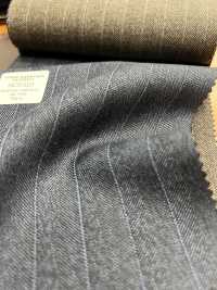 54CN5121 CANONICO TRADITIONAL WORSTED 21μ Herringbone Blue[Textile] CANONICO Sub Photo