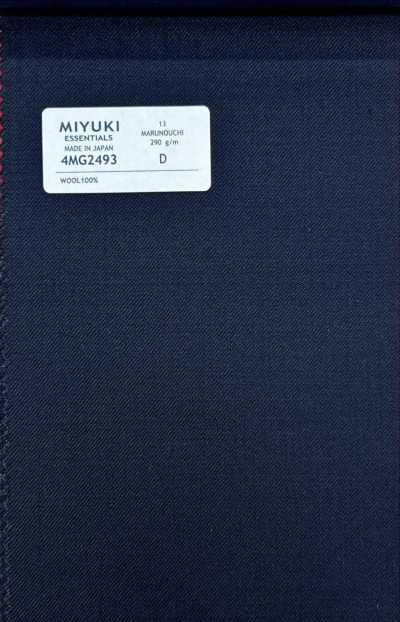 4MG2493 26AW MARUNOUCHI Twill Navy Blue