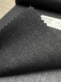 4ML2646 25AW THE CITY Twill Charcoal Heaven Gray[Textile] Miyuki Woolen Mills Sub Photo