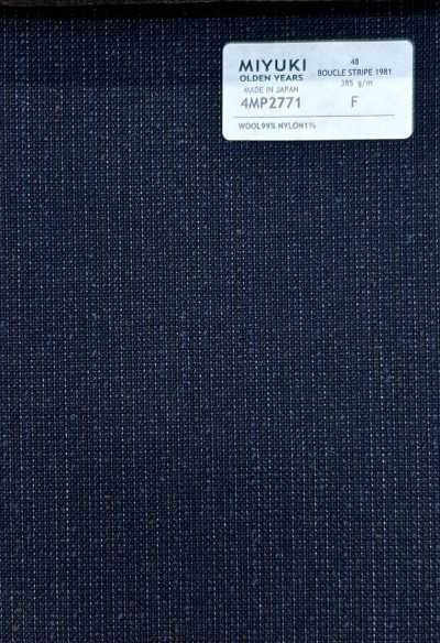4MP2771 25AW OLDEN YEARS (Olden Years) Alternate Stripe Dark Navy Blue