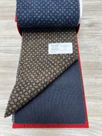 4MQ7084 VARAIETES PEACOCK BIRDS EYE Medium Brown[Textile] Miyuki Woolen Mills Sub Photo