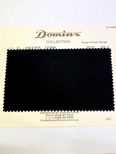 10647PA Pearl Finish Serge DOMINX Standard Collection Lustrous High-Quality Wool 3 Colors