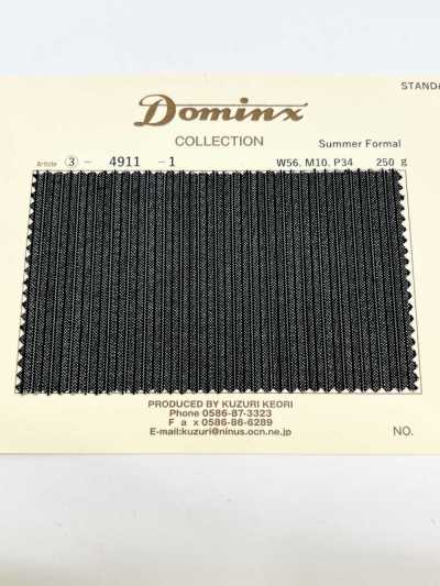 4911 Summer Formal DOMINX Standard Collection Corduroy Gray