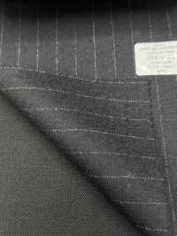 29415 TRADITIONAL FABRIC Multi-material Suit Fabric Black Chalk Stripe[Textile] Kunishima Co., Ltd. Sub Photo