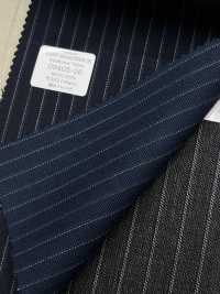 09405 TRADITIONAL FABRIC Water-repellent Stretch Suit Fabric Various Materials Navy Blue Pinstripe[Textile] Kunishima Co., Ltd. Sub Photo