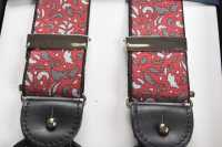 AT-2384/2 ALBERT THURSTON Floral Wine Elastic Suspenders 35mm[Formal Accessories] ALBERT THURSTON Sub Photo