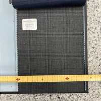 56458-54 25SS BEST SELECTION [N-STRETCH] N-Stretch Gray Check[Textile] Kunishima Co., Ltd. Sub Photo