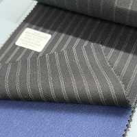 02417-25 25SS BEST SELECTION [FANCY WORSTED] Fancy Worsted Triple Stripe Dark Navy[Textile] Kunishima Co., Ltd. Sub Photo