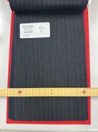 2MK3081 25SS MIYUKI Textile ACTIVA Charcoal Heaven Gray Stripe Miyuki Keori (Miyuki) Sub Photo