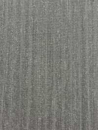 2MK3081 25SS MIYUKI Textile ACTIVA Charcoal Heaven Gray Stripe Miyuki Woolen Mills Sub Photo