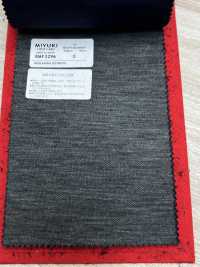 8MF3296 25AW LOOP LABO (Loop Lab) Heather Gray[Textile] Miyuki Woolen Mills Sub Photo