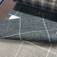 15CN1573 CANONIC WOOL SILK&LINEN TROPICAL WINDOWS GREY[Textile] CANONICO Sub Photo