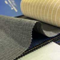 15CN1580 CANONIC 21μ WOOL&LINEN TROPICAL Brown Glen Check[Textile] CANONICO Sub Photo