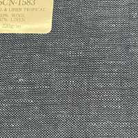 15CN1583 CANONIC 21μ WOOL&LINEN TROPICAL No Pattern Blue[Textile] CANONICO Sub Photo