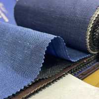 15CN1583 CANONIC 21μ WOOL&LINEN TROPICAL No Pattern Blue[Textile] CANONICO Sub Photo