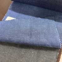 15CN1583 CANONIC 21μ WOOL&LINEN TROPICAL No Pattern Blue[Textile] CANONICO Sub Photo