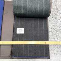 15CN1592 CANONIC TROPICAL CHINE Brown Pinstripe[Textile] CANONICO Sub Photo