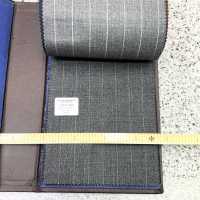 15CN1600 CANONIC 21μ RUSTIC TROPICAL Pinstripe Gray[Textile] CANONICO Sub Photo