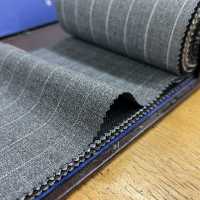 15CN1600 CANONIC 21μ RUSTIC TROPICAL Pinstripe Gray[Textile] CANONICO Sub Photo