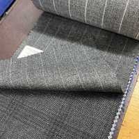 15CN1600 CANONIC 21μ RUSTIC TROPICAL Pinstripe Gray[Textile] CANONICO Sub Photo