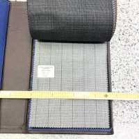 15CN1602 2025SS CANONIC MESH SUITING (No Ears) Pinstripe Gray[Textile] CANONICO Sub Photo