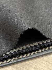 NMAFD008-038 NIKKE WOOL DENIM Black No Pattern Single Thread 120 Single Thread[Textile] Nickel Sub Photo