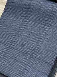 TVLT2006 NIKKE TRAVEL Navy Blue Check 120 Thread Thread[Textile] Nickel Sub Photo