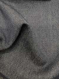 896S4311-38 NIKKE WOOL DENIM Navy Blue No Pattern Single Thread 140 Single Thread[Textile] Nickel Sub Photo