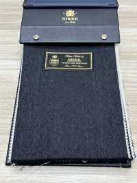 896S4311-38 NIKKE WOOL DENIM Navy Blue No Pattern Single Thread 140 Single Thread[Textile] Nickel Sub Photo