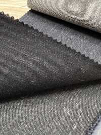 NMAFD009-51 NIKKE WOOL DENIM Black No Pattern Single Thread 120 Single Thread[Textile] Nickel Sub Photo