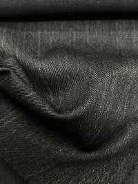 NMAFD009-81 NIKKE WOOL DENIM Black No Pattern Single Thread 120 Single Thread[Textile] Nickel Sub Photo