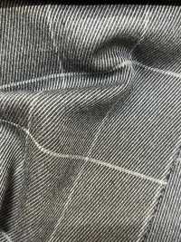 896M2320-518 NIKKE TRAVEL Gray Windowpane S120s[Textile] Nickel Sub Photo