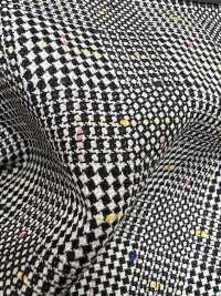T13361-012 NIKKE DESIGN Greige Glen Check[Textile] Nickel Sub Photo