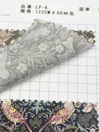 LP-6 Strawberry Thief Cupra Cupro Print Lining L-top(LOISIR) Sub Photo
