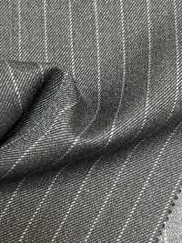 59542-49 25AW HERDREX [MOKUORI] Mokuori Gray Pencil Stripe Deodorant Wool[Textile] Kunishima Co., Ltd. Sub Photo