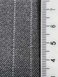 59542-63 25AW HERDREX [MOKUORI] Mokuori Medium Gray Pencil Stripe Deodorant Wool[Textile] Kunishima Co., Ltd. Sub Photo
