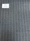 59542-63 26AW HERDREX [MOKUORI] Mokuori Medium Gray Pencil Stripe Deodorant Wool