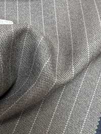 59542-77 25AW HERDREX [MOKUORI] Mokuori Brown Pencil Stripe Deodorant Wool[Textile] Kunishima Co., Ltd. Sub Photo
