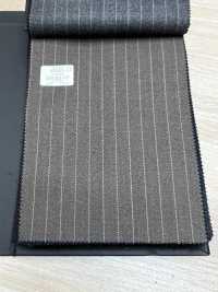 59542-77 25AW HERDREX [MOKUORI] Mokuori Brown Pencil Stripe Deodorant Wool[Textile] Kunishima Co., Ltd. Sub Photo