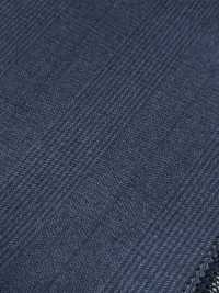 59544-24 25AW HERDREX [Siro-milled Wool] Siro-milled Wool Navy Glen Check[Textile] Kunishima Co., Ltd. Sub Photo