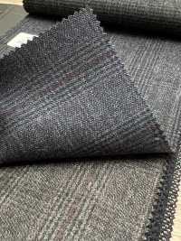 59545-36 25AW HERDREX [Siro-milled Wool] Siro-milled Wool Gray Glen Check[Textile] Kunishima Co., Ltd. Sub Photo