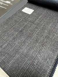 59545-85 25AW HERDREX [Siro-milled Wool] Siro-milled Wool Brown Glen Check[Textile] Kunishima Co., Ltd. Sub Photo